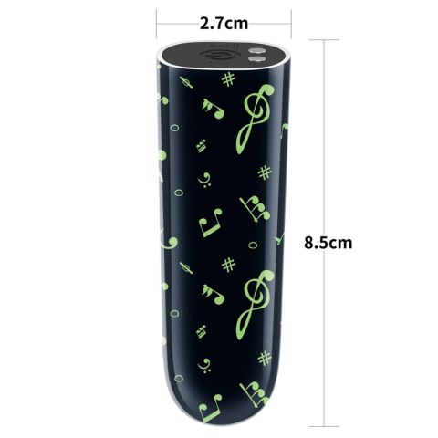 Rechargeable Glow-in-the-dark Music Massager Lovetoy Rechargeable Glow-in-the-dark Music Massager Lovetoy