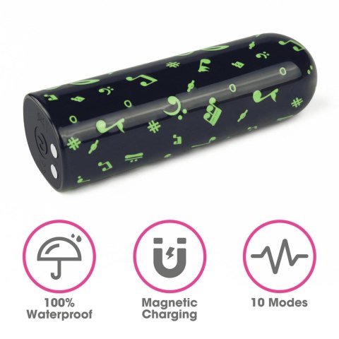 Rechargeable Glow-in-the-dark Music Massager Lovetoy Rechargeable Glow-in-the-dark Music Massager Lovetoy