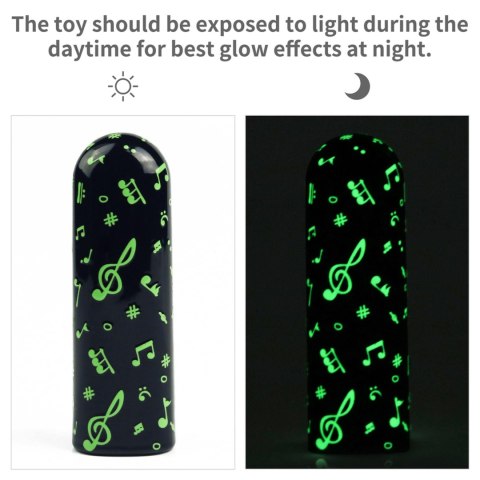 Rechargeable Glow-in-the-dark Music Massager Lovetoy Rechargeable Glow-in-the-dark Music Massager Lovetoy