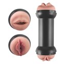 Training Master Double Side Stroker Mouth and Pussy Lovetoy Training Master Double Side Stroker Mouth and Pussy Lovetoy
