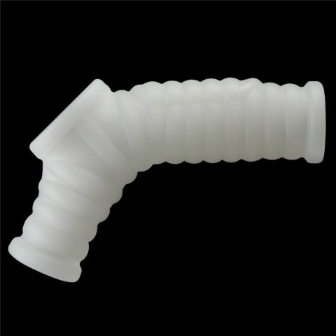 Vibrating Wave Knights Ring with Scrotum Sleeve (White) Lovetoy Vibrating Wave Knights Ring with Scrotum Sleeve (White) Lovetoy