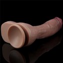 10.5'' Dual layered Platinum Silicone Cock Lovetoy 10.5'' Dual layered Platinum Silicone Cock Lovetoy