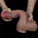 10.5'' Dual layered Platinum Silicone Cock Lovetoy 10.5'' Dual layered Platinum Silicone Cock Lovetoy