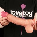 10"" Dual Layer Platinum Silicone Cock Lovetoy 10"" Dual Layer Platinum Silicone Cock Lovetoy