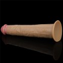 10'' Dual Layered Platinum Silicone Rotator Lovetoy 10'' Dual Layered Platinum Silicone Rotator Lovetoy