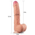 11"" Dual Layer Platinum Silicone Cock Lovetoy 11"" Dual Layer Platinum Silicone Cock Lovetoy