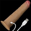 8.0'' Dual Layered Platinum Silicone Rotator Lovetoy 8.0'' Dual Layered Platinum Silicone Rotator Lovetoy