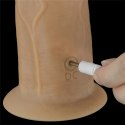 8.0'' Dual Layered Platinum Silicone Rotator Lovetoy 8.0'' Dual Layered Platinum Silicone Rotator Lovetoy
