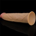 9.0'' Dual Layered Platinum Silicone Rotator Lovetoy 9.0'' Dual Layered Platinum Silicone Rotator Lovetoy