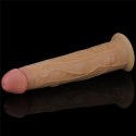 9.0'' Dual Layered Platinum Silicone Rotator Lovetoy 9.0'' Dual Layered Platinum Silicone Rotator Lovetoy
