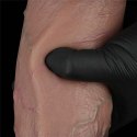 9.5"""" Dual Layered Silicone Cock XXL Lovetoy 9.5"""" Dual Layered Silicone Cock XXL Lovetoy