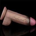 9.5"""" Dual Layered Silicone Cock XXL Lovetoy 9.5"""" Dual Layered Silicone Cock XXL Lovetoy