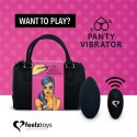 FeelzToys - Panty Vibe Remote Controlled Vibrator Black FeelzToys FeelzToys - Panty Vibe Remote Controlled Vibrator Black FeelzToys
