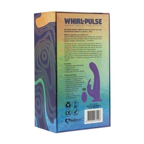 FeelzToys - Whirl-Pulse Rotating Rabbit Vibrator & Remote Control Purple FeelzToys FeelzToys - Whirl-Pulse Rotating Rabbit Vibrator & Remote Control Purple FeelzToys