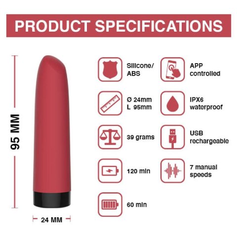 Magic Motion - Awaken App Controlled Mini Vibrator Magic Motion Magic Motion - Awaken App Controlled Mini Vibrator Magic Motion