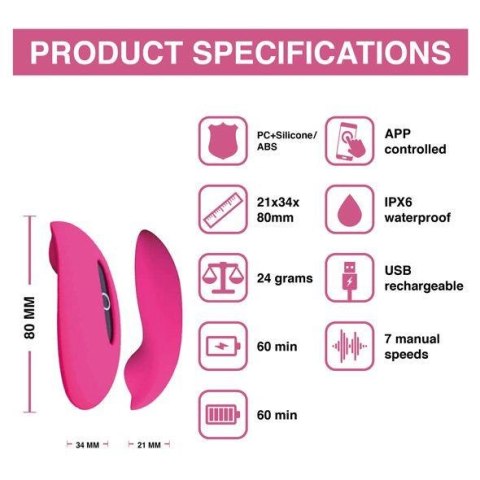 Magic Motion - Candy Smart Wearable Vibe Magic Motion Magic Motion - Candy Smart Wearable Vibe Magic Motion
