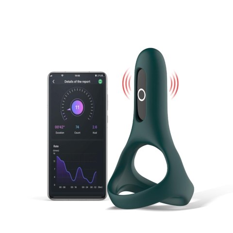 Magic Motion - Rise Smart Wearable Cockring Green Magic Motion Magic Motion - Rise Smart Wearable Cockring Green Magic Motion