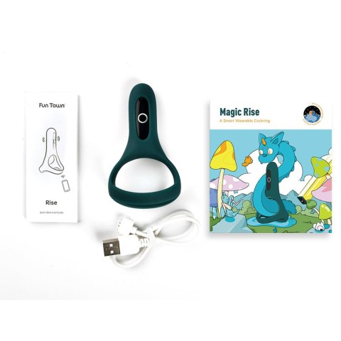 Magic Motion - Rise Smart Wearable Cockring Green Magic Motion Magic Motion - Rise Smart Wearable Cockring Green Magic Motion