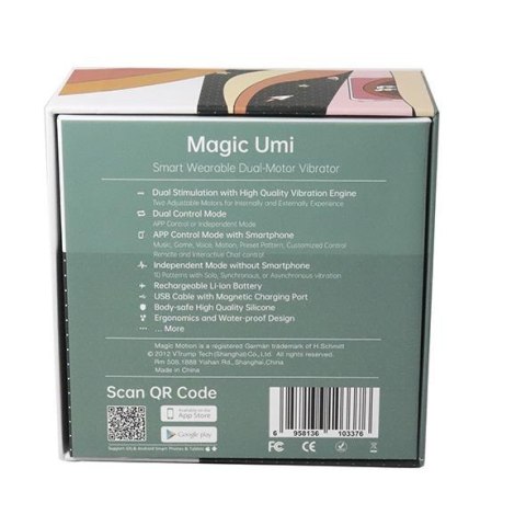 Magic Motion - Umi Smart Wearable Dual Motor Vibrator Magic Motion Magic Motion - Umi Smart Wearable Dual Motor Vibrator Magic Motion