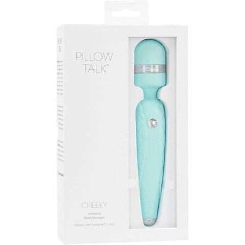 Pillow Talk - Cheeky Wand Massager Teal Pillow Talk Pillow Talk - Cheeky Wand Massager Teal Pillow Talk