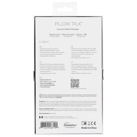 Pillow Talk - Cheeky Wand Massager Teal Pillow Talk Pillow Talk - Cheeky Wand Massager Teal Pillow Talk