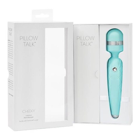 Pillow Talk - Cheeky Wand Massager Teal Pillow Talk Pillow Talk - Cheeky Wand Massager Teal Pillow Talk
