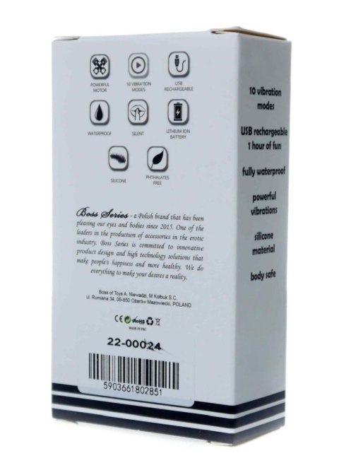 Stymulator Szminka - Black B - Series Magic Stymulator Szminka - Black B - Series Magic