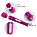 Stymulator-Magic Massager Wand USB Purple 10 Function B - Series Magic Stymulator-Magic Massager Wand USB Purple 10 Function B - Series Magic
