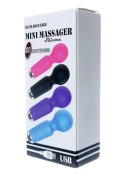 Stymulator-Rechargeable Mini Masager USB 20 Functions - Purple B - Series Magic Stymulator-Rechargeable Mini Masager USB 20 Functions - Purple B - Series Magic