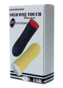 Stymulator-Rechargeable Silicone Touch Vibrator USB 10 Functions - Black B - Series Magic Stymulator-Rechargeable Silicone Touch Vibrator USB 10 Functions - Black B - Series Magic