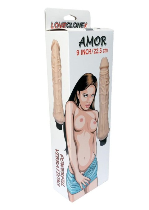 Wibrator-AMOR-LOVECLONEX 9""""""""-vibration B - Series Real Wibrator-AMOR-LOVECLONEX 9""""""""-vibration B - Series Real
