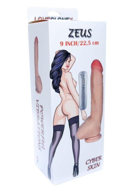 Wibrator-ZEUS-LOVECLONEX 9""-vibration B - Series Real Wibrator-ZEUS-LOVECLONEX 9""-vibration B - Series Real