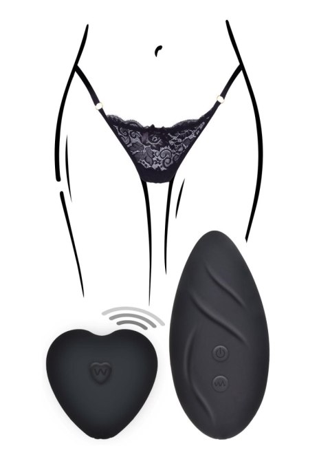 Angel Panty Vibe Black TOYJOY