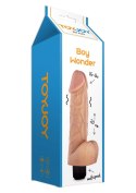 Boy Wonder Vibrating 20cm Dong Light skin tone TOYJOY Boy Wonder Vibrating 20cm Dong Light skin tone TOYJOY