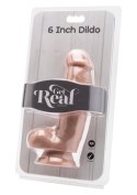 Dildo 6 inch with Balls Light skin tone TOYJOY Dildo 6 inch with Balls Light skin tone TOYJOY