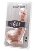 Dildo 8 inch with Balls Light skin tone TOYJOY Dildo 8 inch with Balls Light skin tone TOYJOY