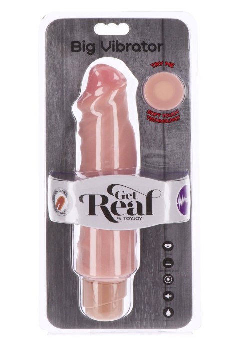 Dual Density Big Vibrator 9in. Light skin tone TOYJOY Dual Density Big Vibrator 9in. Light skin tone TOYJOY