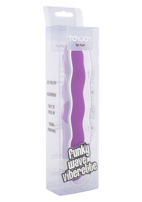 Funky Wave Vibrette Violet TOYJOY Funky Wave Vibrette Violet TOYJOY
