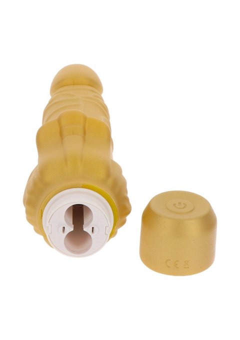Gold Dicker Stim Vibrator Gold TOYJOY Gold Dicker Stim Vibrator Gold TOYJOY