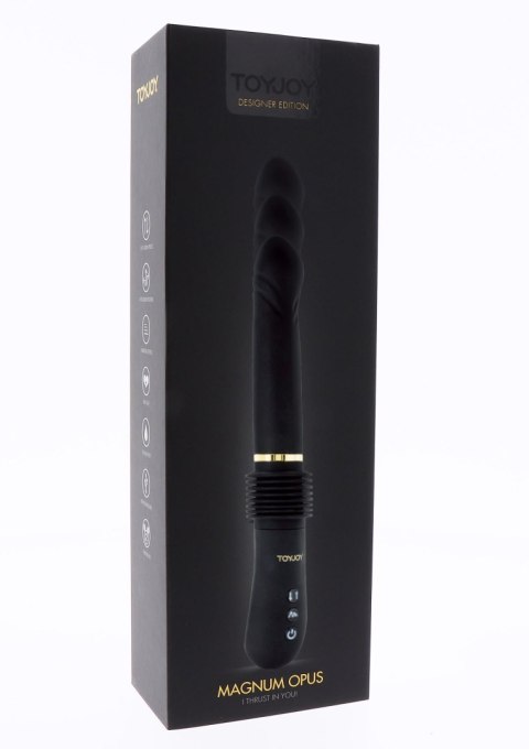 Magnum Opus Thruster Black TOYJOY Magnum Opus Thruster Black TOYJOY