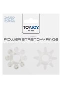 Power Stretchy Rings 2pcs Transparent TOYJOY Power Stretchy Rings 2pcs Transparent TOYJOY