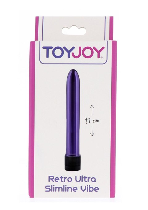 Retro Ultra Slimline Vibe Purple TOYJOY Retro Ultra Slimline Vibe Purple TOYJOY
