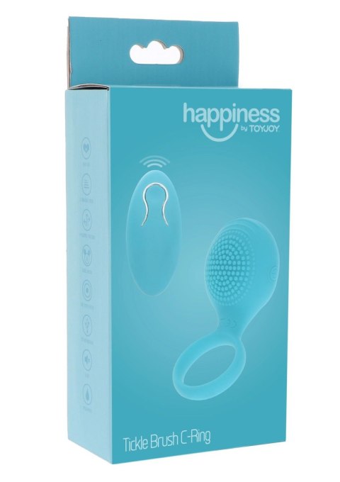 Tickle Brush C-Ring Blue TOYJOY Tickle Brush C-Ring Blue TOYJOY