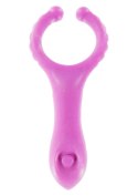Vibrating Clit-Stim C-Ring Purple TOYJOY Vibrating Clit-Stim C-Ring Purple TOYJOY