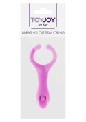Vibrating Clit-Stim C-Ring Purple TOYJOY Vibrating Clit-Stim C-Ring Purple TOYJOY