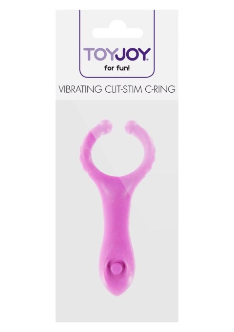 Vibrating Clit-Stim C-Ring Purple TOYJOY Vibrating Clit-Stim C-Ring Purple TOYJOY