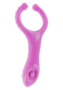 Vibrating Clit-Stim C-Ring Purple TOYJOY Vibrating Clit-Stim C-Ring Purple TOYJOY