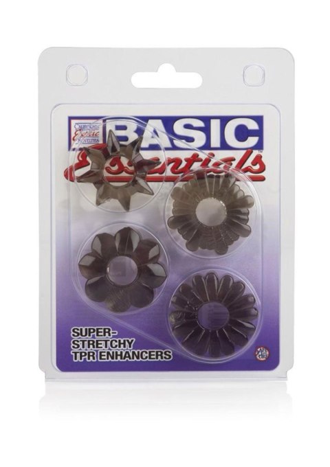 Basic Essentials 4 Pack Grey CalExotics Basic Essentials 4 Pack Grey CalExotics