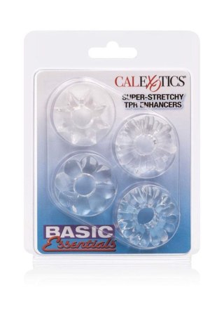 Basic Essentials 4 Pack Transparent CalExotics