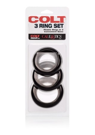 COLT 3 Ring Set Black CalExotics